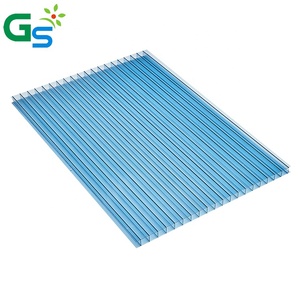 Plastique fumé Creux Feuille de Toit 12 Mm Feuille de Polycarbonate Multi-parois Pour Porte D'entrée Ombre D'auvent - Product Image 2