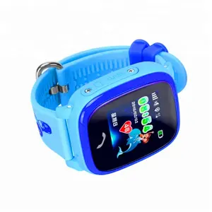 最流行的时尚和色彩设计最小的儿童防水智能手表