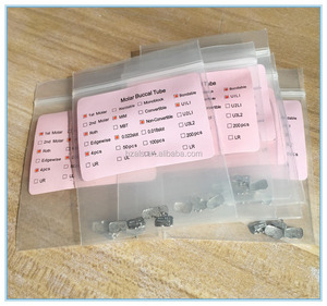 Caldo CE approvato in acciaio inox ortodontico molare 2nd molare roth 022 tubi buccali monoblocco - Product Image 5