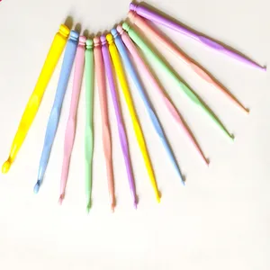 Plastic Crochet New 2.0mm To 10mm D IY Plastic Crochet Hook Set