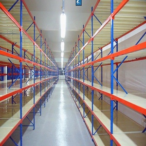 Venta de fábrica, precio barato, solución de almacenamiento de almacén, sistemas de estantería de larga duración, sistema de estantería de servicio medio - Product Image 1