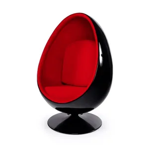 Tedarikçisi ev mobilya yatak odası mobilyası döner uzay rahat Mod Pod dinlenmek Recliner sandalye yumurta boş sandalye