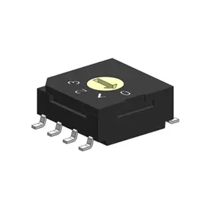 SMD SMT 10X10Mm Rotary Selector Chuyển Đổi Âm Thanh 0.5Mm 3Mm 7Mm Phẳng - Product Image 1
