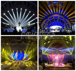 L-10 <span class=keywords><strong>Robe</strong></span> Pointe 280W 10R 3 en 1, Cabeza Móvil Beam Spot Wash Blanco Cálido, Luces de Discoteca para Escenarios con Control DMX512 para Parques Temáticos - Product Image 5