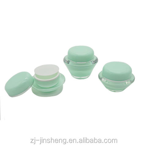 15g/30g/50g Luxury Triangle Cosmetic Acrylic Cream Jar Plastic Cosmetic Container