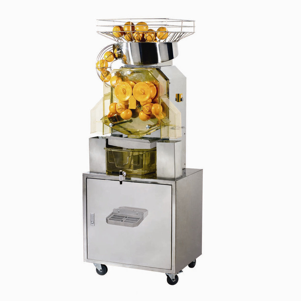 Commerciale automatico di frutta macchina spremiagrumi arancione/Industriale professione juice extractor/juicer arancione