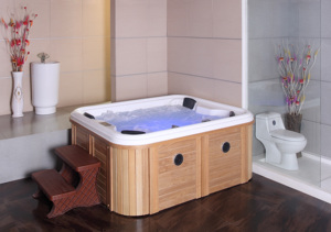 Baignoire chaude interrupteurs du sol, jacuzzi, spa pour 4 personnes - Product Image 6