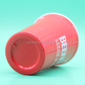 Gobelets en <span class=keywords><strong>plastique</strong></span> rigide réutilisables de 12 onces, personnalisables, rouges, pour les concerts, les banques, les festivals, les fêtes, les bars, compatibles lave-vaisselle - Product Image 5
