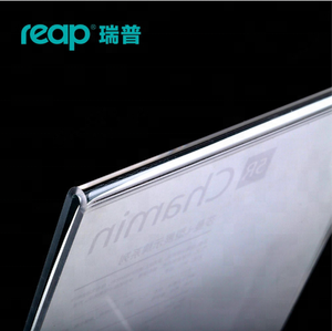 Présentoir porte-menu en acrylique en forme de L Reap pour bureau et <span class=keywords><strong>club</strong></span> et restaurant - Product Image 6