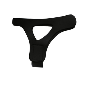 CE Black Anti Schnarch verstellbare Kinns tützen Kinnriemen Stop Schnarch gürtel - Product Image 5
