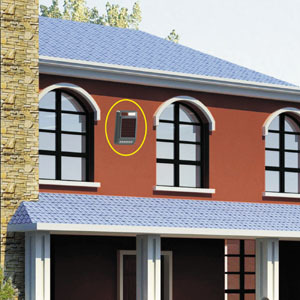 Solar Powered Sicherheit Alarmanlage mit Sirene Alarm Funktion - Product Image 6