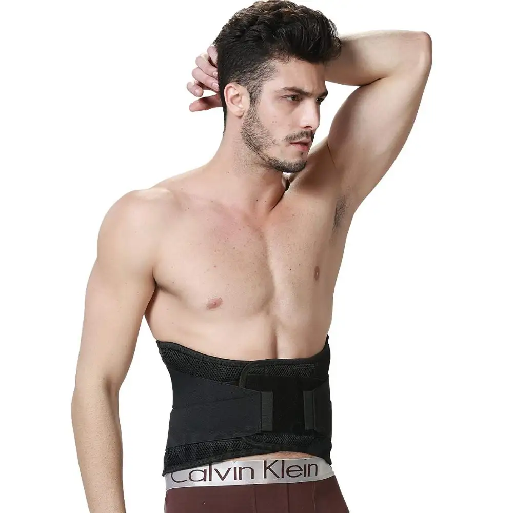 High Quality Elastic Lower Back Support Lumbar Orthopedic Corset Waist Support Belt