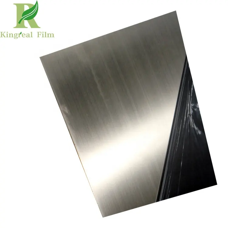 Black and White Self Adhesive Stainless Steel Protective Film