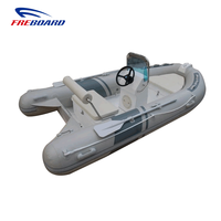 12 '13' PVC ou Hypalon Tube Fibre de Verre Coque Rib Bateaux RIB-360 RIB-390
