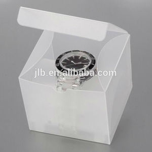 personnalisé chers montre en <span class=keywords><strong>plastique</strong></span> transparent boîte de pvc pet boîte en <span class=keywords><strong>plastique</strong></span> pour regarder - Product Image 1