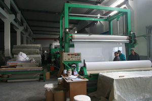 Vải bạt bán tráng/Nhiều Lớp cho vỏ xe tải FR Bạt phủ PVC Vải bạt - Product Image 3