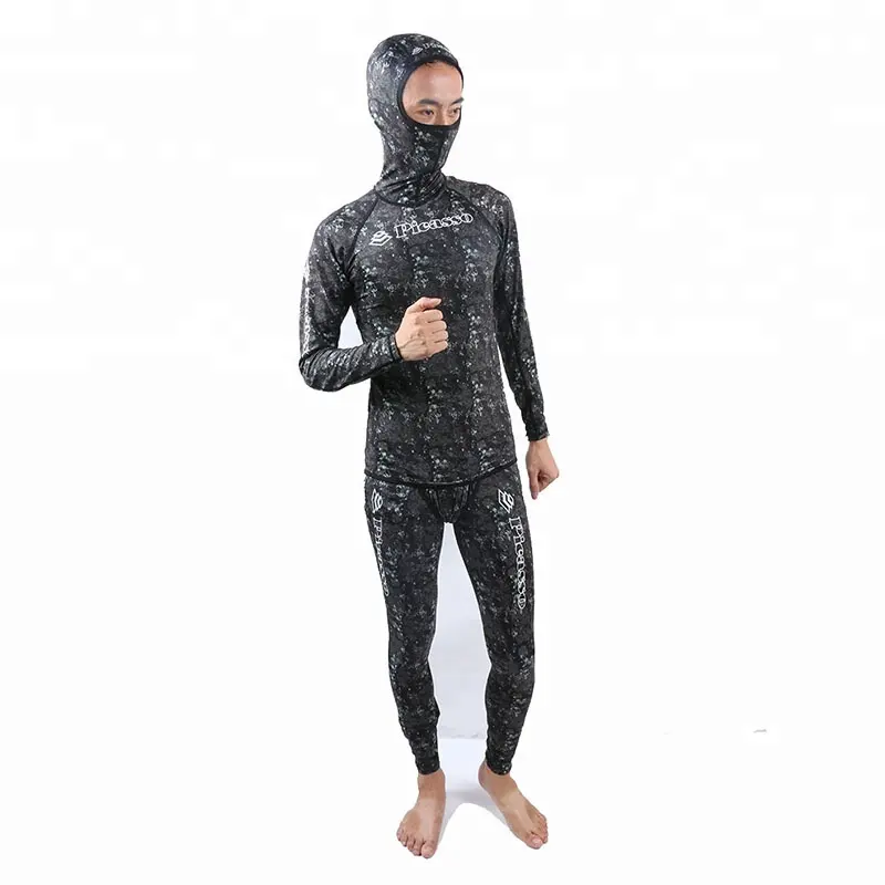 DIVESTAR super stretch 0.5mm Men's Full body swim diving two pieces spearfishing wetsuit