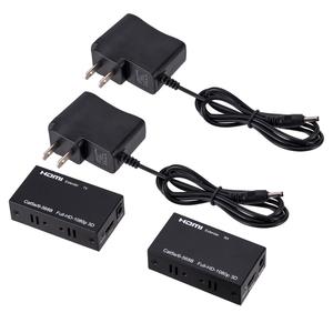 <span class=keywords><strong>Wholesale</strong></span> Powerline HDMI <span class=keywords><strong>Extender</strong></span> 60M上Single Cat5e/Cat6/Cat6a Ethernet Cable Support 3D 1080P - Product Image 1