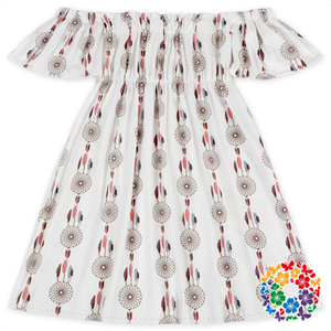 Đầm Dự Tiệc Cho Bé Gái, Đầm Dự Tiệc Thiết Kế In Hình Ưa Thích Cho Trẻ Em Mùa Hè Phương Tây Đầm Bé Gái <span class=keywords><strong>3</strong></span> Tuổi - Product Image 4