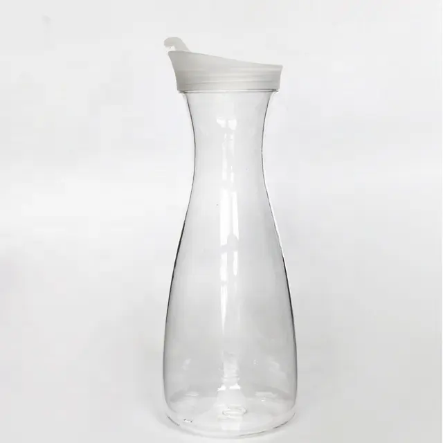 1.5L Plastic Water Pitcher With Lid for Homemade Juice, Iced Tea Pitcher, or Glass Milk Bottles