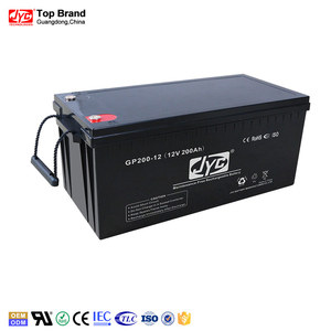 JYC 阿里巴巴老供应商 12 v 200ah 太阳能铅水晶电池 - Product Image 2