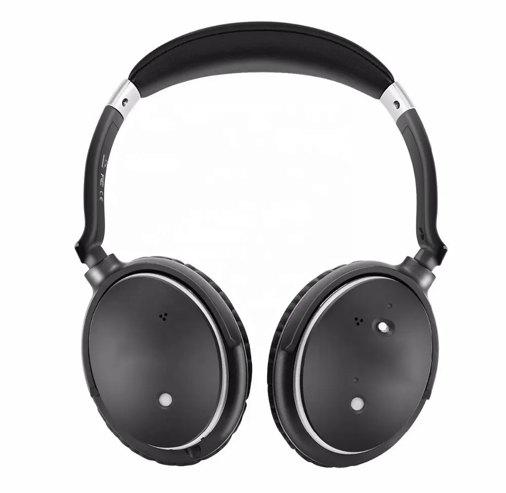 25DB Privated Modul Wired Over Telinga Aktif Noise Cancelling Headset Headphone dengan MIC