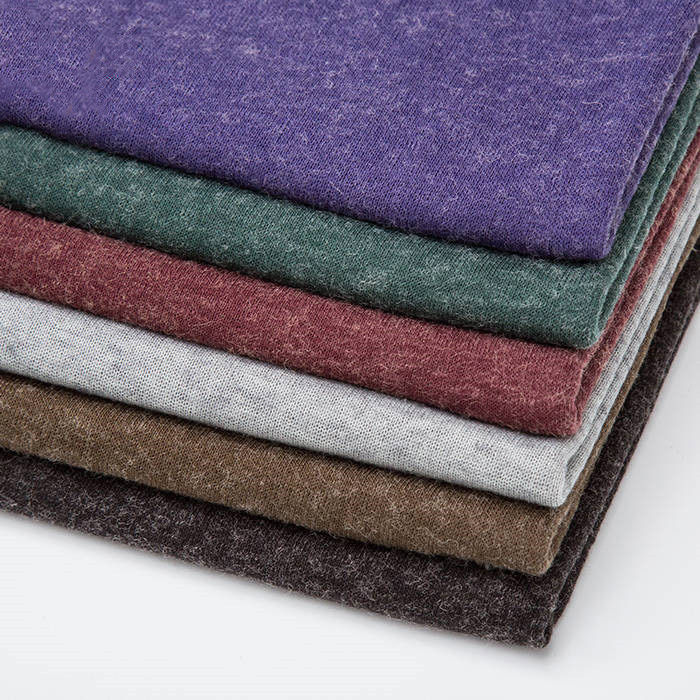 High Quality Light Weight Winter Warmkeeping Worsted Knitted Knitted Viscose Cashmere Wool Tweed Fabric for Undershirt Scarf