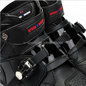 Stivali Professionali per Moto, Stivali da Motocross Impermeabili, <span class=keywords><strong>Scarpe</strong></span> da Biker con Protezione per Caviglia - Product Image 5