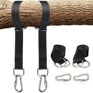 1.5m Polyester De La Force de Sécurité Heavy Duty Swing Bretelles Suspendus Kit Hamac Bretelles Ceintures avec Verrouillage <span class=keywords><strong>Mousqueton</strong></span> - Product Image 3