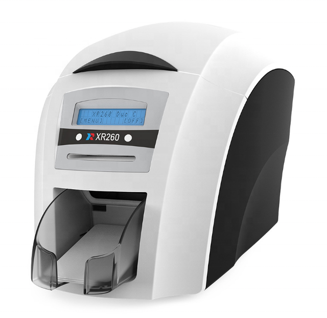 XR260 Card Printer Residence Certificate Double-sided  IC Sign  Member ID Card Machine