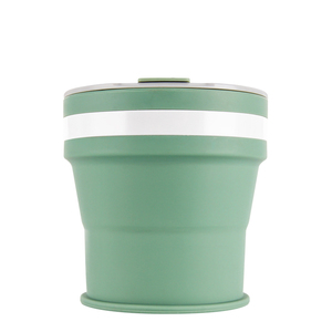 Mini doblado copa <span class=keywords><strong>de</strong></span> goma <span class=keywords><strong>de</strong></span> silicona beber plegable taza <span class=keywords><strong>de</strong></span> café - Product Image 2