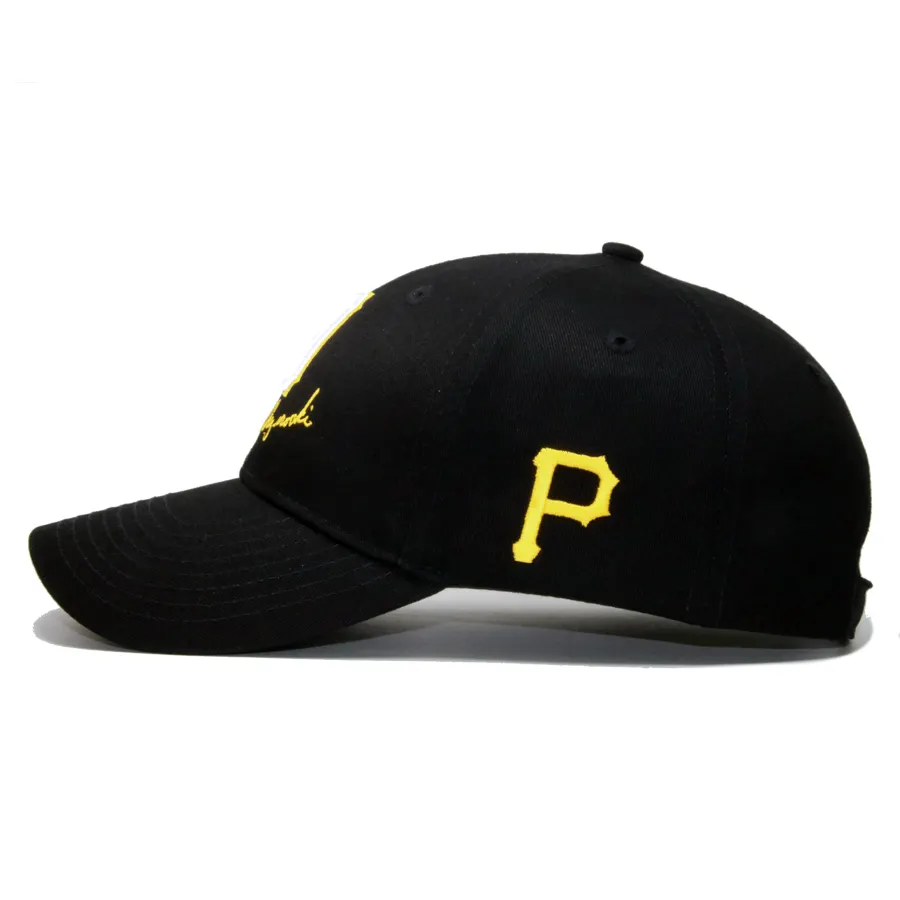 Bordado personalizado hombres sombrero negro deportes gorra de béisbol