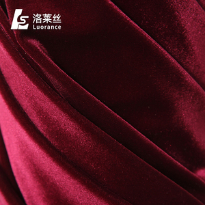 <span class=keywords><strong>Tissu</strong></span> en velours coréen KS épais et lisse en gros - Product Image 6