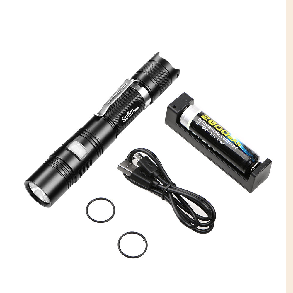 Sofirn 3.7v Voltage Hunting Light - 1000 Lumens Flashlight