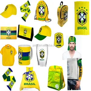 Brasil Fans Fußball meisterschaft Weltmeister schaft Schal Baseball mütze Fußball Waren Geschenke Brasilien Souvenir