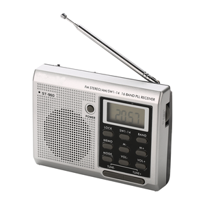 2018 LCD ekran Mini radyo saati ile iyi taşınabilir Multiband radyo satıldı - Product Image 2