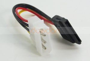 <span class=keywords><strong>ATA</strong></span> serie <span class=keywords><strong>Cable</strong></span> de alimentación SATA <span class=keywords><strong>Cable</strong></span> de 15pin SATA F/4pin M - Product Image 4