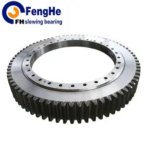 Large Size Swing Ring Bearing Tower Crane Slewing Gear