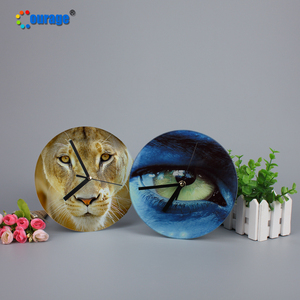 20cm Trống Tùy Chỉnh Thiết kế vòng thăng hoa kính khung ảnh đồng hồ BL-27 - Product Image 5