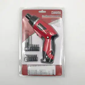 KCS615C-S13B 4.8V Ni-Cd Pin Điện Screwdriver Gấp Xử Lý Mềm Grip Cho Sử Dụng Nhà Mô-men Xoắn Hộ Gia Đình Bán Buôn Công Cụ Kit