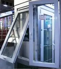 WANJIA-ventana abatible con revestimiento de polvo de aluminio, nuevo diseño