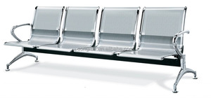 Chaise d'attente 4 places avec accoudoir central pour hôpital/banque/aéroport, chaises d'attente pour clinique - Product Image 4
