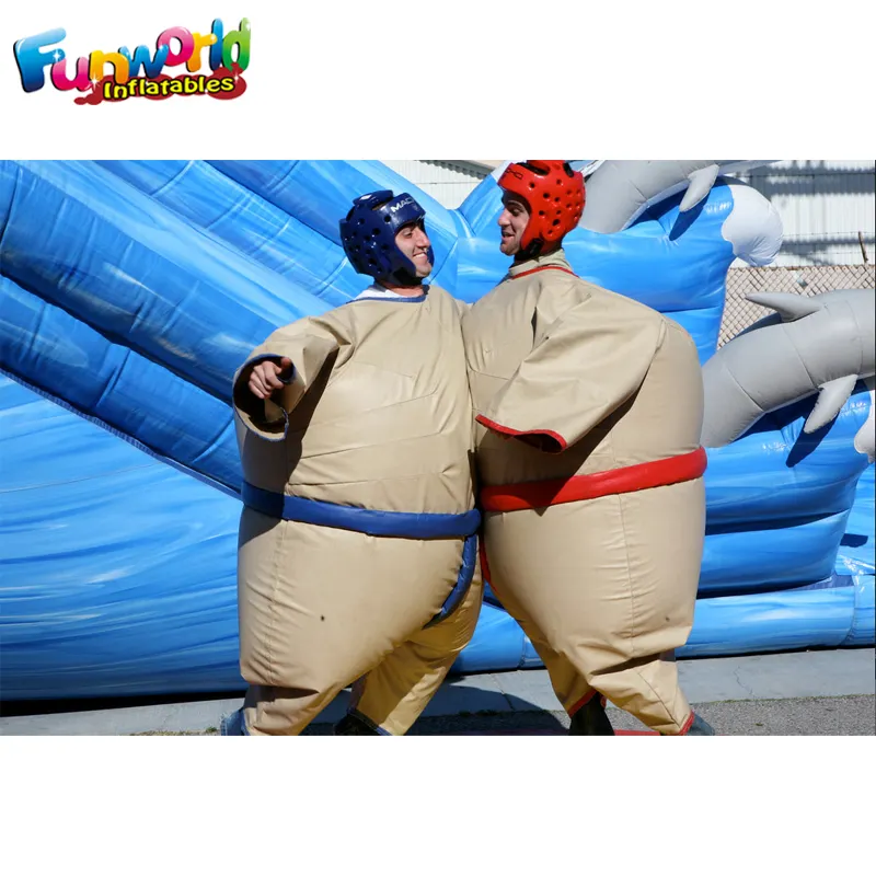 Bambini e adulti giochi di sport vestiti di sumo imbottito in schiuma abiti sumo wrestling