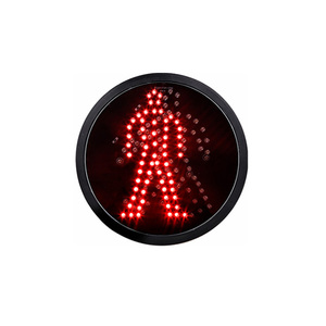 Feux de croisement LED, 200mm, 8 pouces, produit de fabrication, signal féerique vert