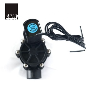 100D 1 "hệ thống thủy lợi solenoid Van nhựa cảnh quan nông nghiệp từ xung 1inch DN25 AC 24V 220 110 DC 12V chốt - Product Image 2