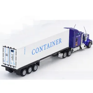 Low price of 1/64 scale semi trucks and trailers OEM