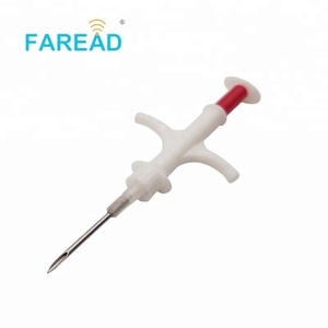 Identificación Animal FDX-B ICAR ISO 11784 11785 1,4*8mm microchip inyector jeringa para perro - Product Image 3