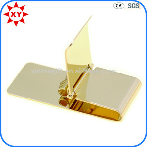 De encargo del oro clips para billetes con <span class=keywords><strong>el</strong></span> logotipo de su TradeManager proveedor - Product Image 3