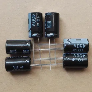 Конденсатор 63 в 10 мкФ электролитический радиальный конденсатор