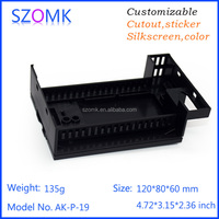 Boîtier en plastique ABS personnalisé pour PLC S7-200, indice de protection IP54, 120x80x60mm, pour logiciel Siemens